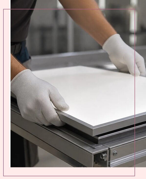 Изготовление и монтаж ультратонких световых панелей в Махачкале