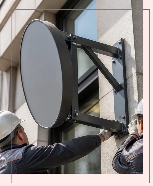 Кронштейн для вывески в Махачкале по цене от 6731 р. | Аванза-Мхч